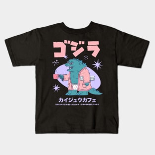 Godzilla Kaiju Cafe Kids T-Shirt